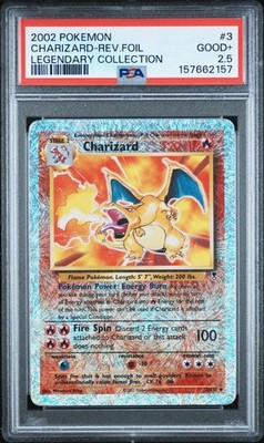 Pokémon TCG Charizard Legendary Collection 3/110 Reverse Holo Rare
