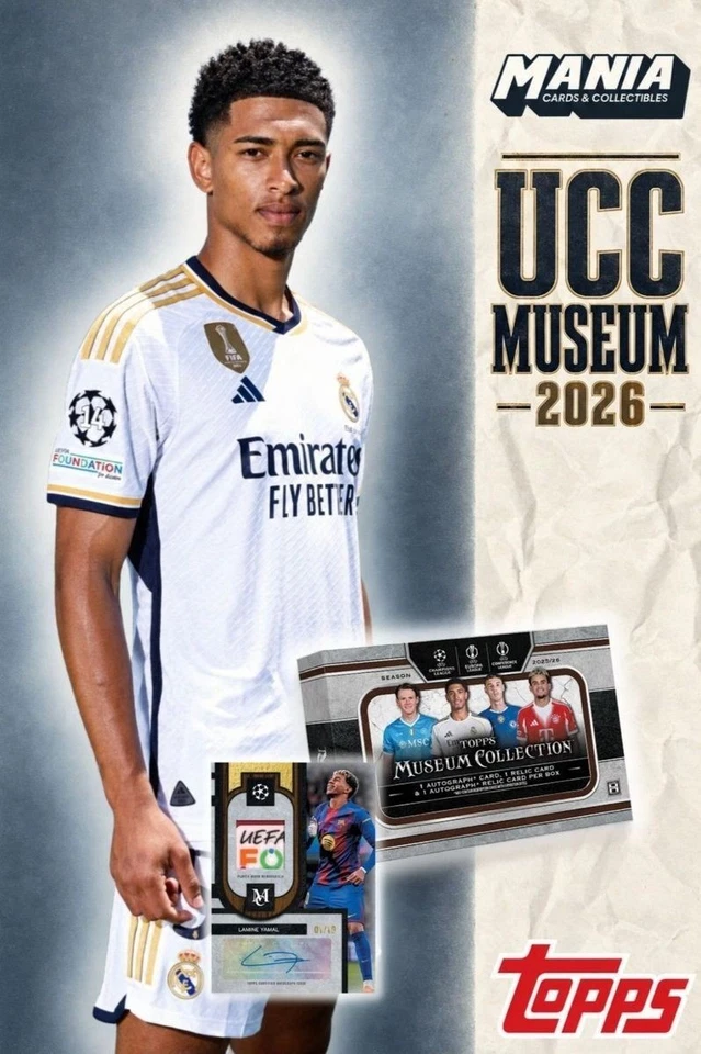 TOPPS MUSEUM CASE BREAK UCC (8 BOXES)