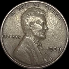 1939-P VF 1C Lincoln Wheat Cent Penny A1054