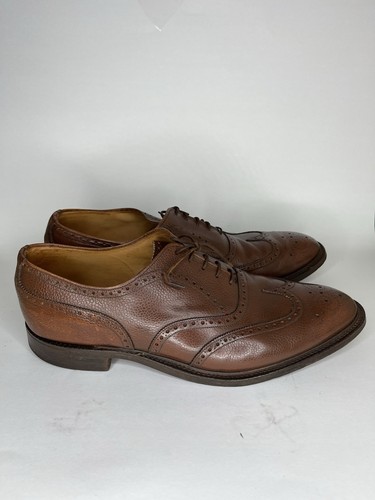 alan mcafee Knights Bridge Oxfords Dress Shoes Men Size 13 Brown Leather England