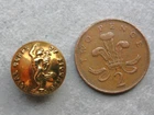18mm (small) WW2 period Royal Corps of Signals brass button, mkr Smith & Wright