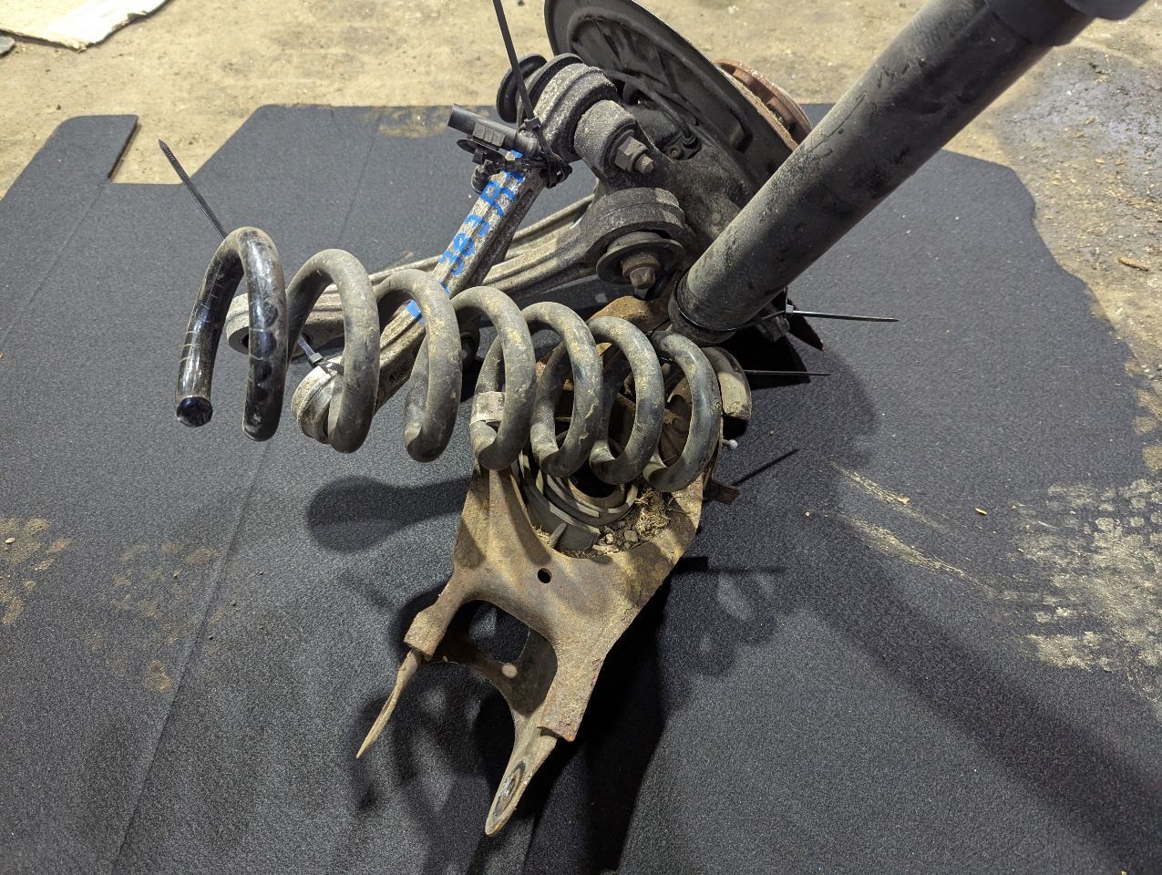 2014 - 2020 MASERATI GHIBLI PASSENGER REAR SUSPENSION , 670006803 