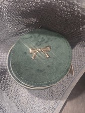 Beautiful Green Travel Jewelry Box