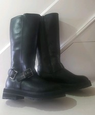 Next Forever Comfort Size 8XW (Extra Wide Fit) Black Knee High Boots.