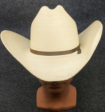 Bailey U-Rollit Straw Cowboy Hat - Size 6 3/4" Pre-owned Vintage