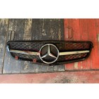 AMG Style Grille For Mercedes Benz W204 Parts C250 C300 2008-2013 Grill w/Star
