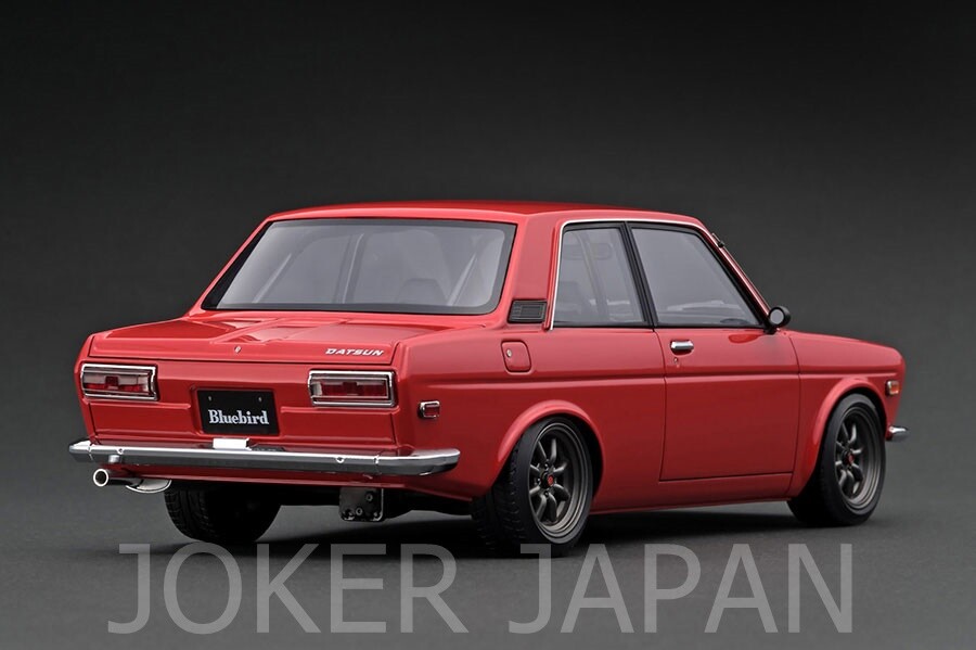 Ignition Model IG3306 1/18 Datsun Bluebird (510) Red JDM | eBay