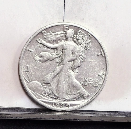 1929-D Liberty Walking Half Dollar - XF Details, Cleaned (#58238-L)