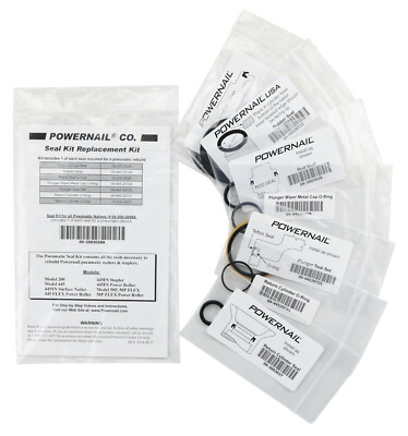 Powernail Pneumatic Nailer and Stapler Seal Kit (contains 1-ea of all seals)