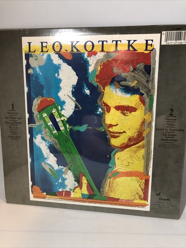 Vintage Leo Kottke Self-Titled Instrumental Guitar Sealed Chrysalis Vinyl LP - Picture 6 of 6