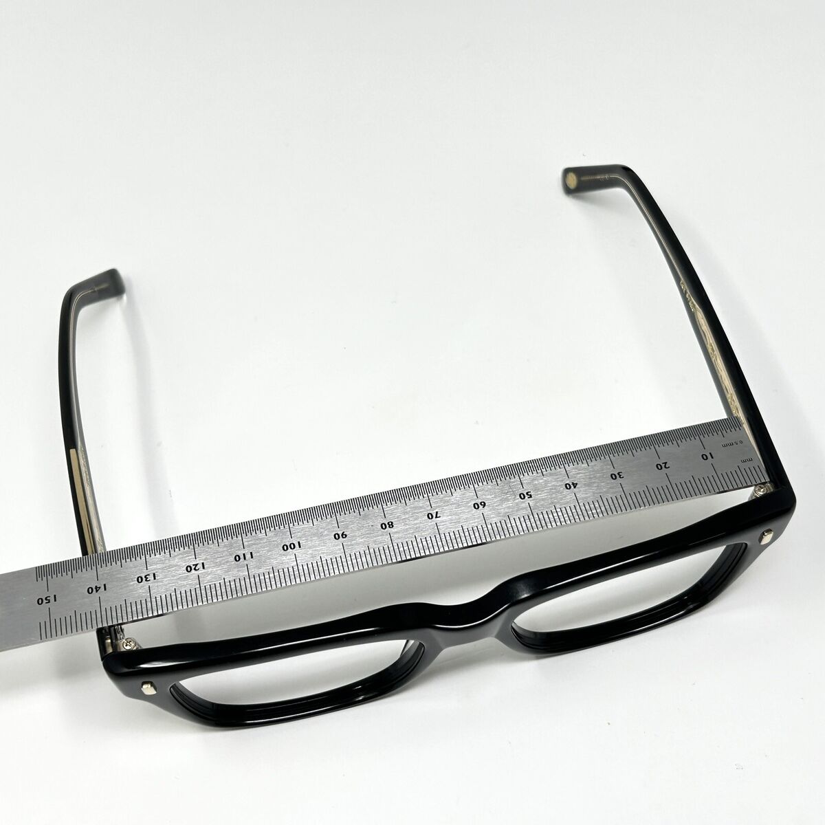 eyevan Del Prado Eyeglasses Frame Black PBK/G Made In Japan eyevan Del Prado Eyeglasses Frame Black PBK/G Made In Japan