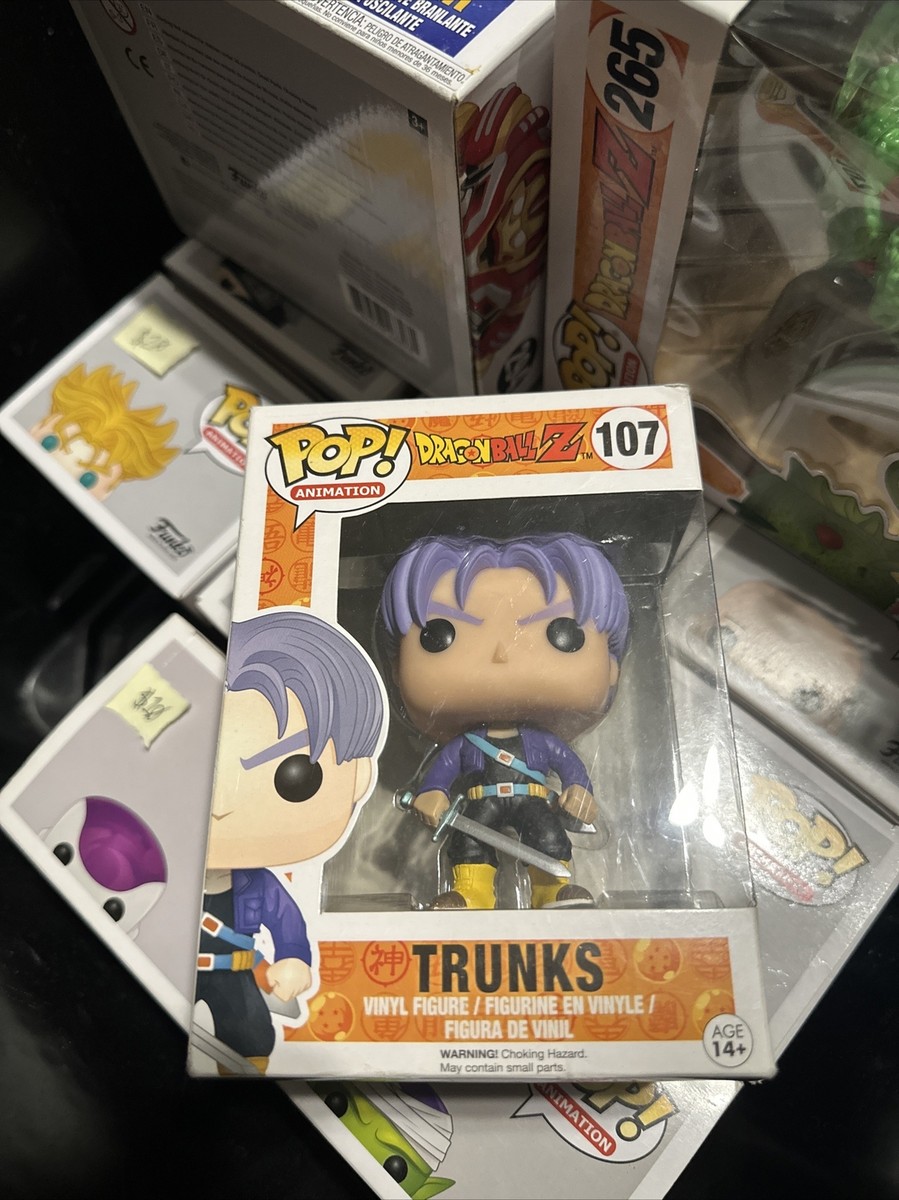 ドラゴンボールZ トランクス　フィギュア 107 ファンコポップ　レア Funko POP! Animation: Trunks #107 - Dragon Ball Z Vinyl Figure