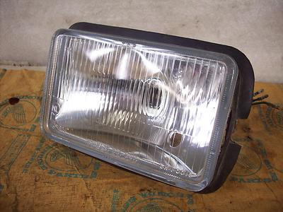 Original Stanley Scheinwerfer, Vorderlampe / Headlight Honda MTX