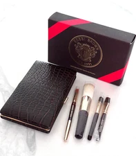 Bobbi Brown Mini Brush Set: Eye Shadow/Face Blender/Concealer Blending/Eyeliner