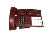 Fully Refurbished Vodavi TR-9014-60 12-Button Speaker Display Phone (Burgundy)