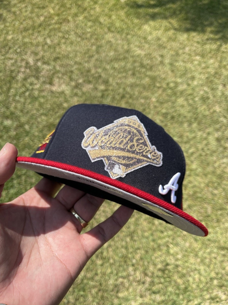 Lids New Era Atlanta Braves Quavo WS Patch Exclusive Fitted Not Hat Club  5/8