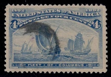 Scott 233 Used Premium Example PSE Graded XF 90J