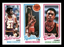 1980 Topps Basketball #43 Cooper Malone Johnson NM/MT *e2