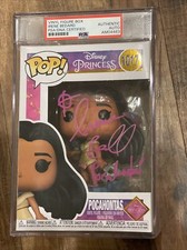 Irene Bedard Princess Pocahontas SIGNED AUTO FUNKO Pop! BAS PSA Encap Authentic