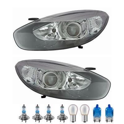 Scheinwerfer Set inkl. OSRAM Lampen H7 mit LWR Motor für Renault Fluence L3