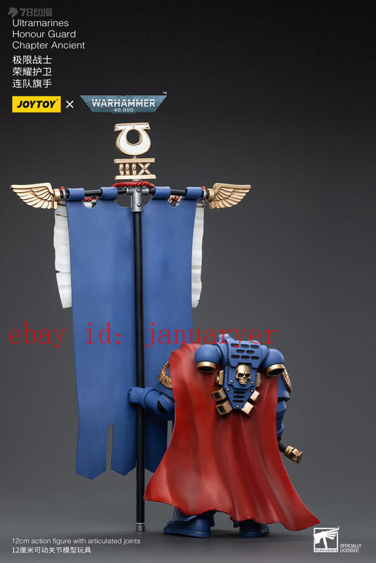 LEBOO JOYTOY × Warhammer 40k - Ultramarines Honour Guard - Action Figure 1/18 Da Collezione - 3