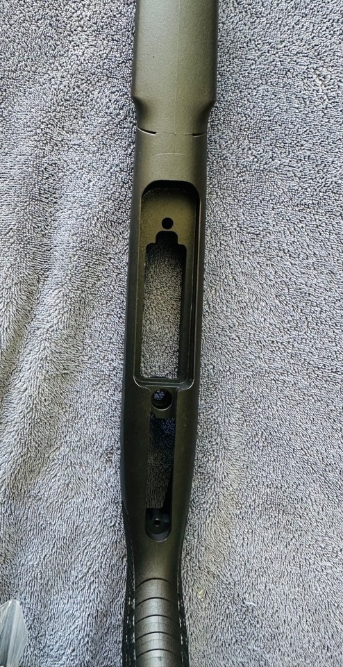 Savage 10/110 Rifle AccuStock Tungsten-RH-Short action-Adj LOP- | eBay