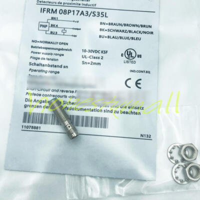 1PC For Baumer IFRM 08P17A3/S35L Proximity Switch New