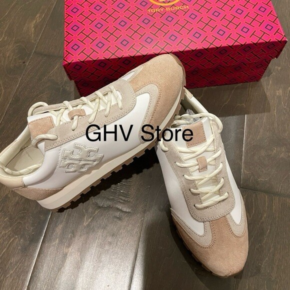 新品Tory Burch Vintage Nylon Sneaker 5.5 TORY BURCH VINTAGE NYLON GRESSANE HEROES SOFT SNEAKER;BLACK