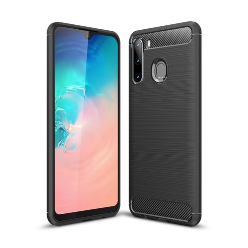 Custodia Portafoglio Per Galaxy A21 In Pelle PU Rossa - Con Chiusura Magnetica E Slot Per Carte