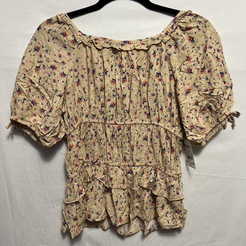 Mädchen Bluse Gr. XXL von Sugar & Diamonds Kurzarm Rüschen Bauern Oberteil - Bild 18 von 22