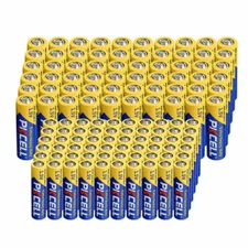 60x AA & 60x AAA R03P UM4 R6P 1.5V Carbon-Zinc AA/AAA Batteries for String Light