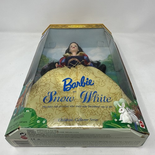 Vintage Barbie As Snow White Doll 1998 Children's Collector Edition Gold 21130 - Picture 7 of 7