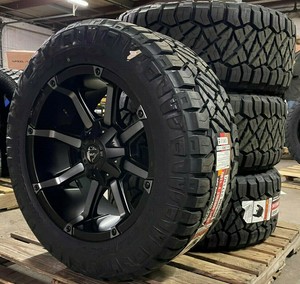 x10 Fuel D556 Coupler Black Wheels 33 Nitto Ridge Tires 6x5 5 Dodge Ram 1500 Ebay