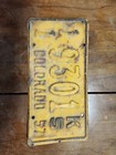 1957 Colorado Liscense Plate — photo 1