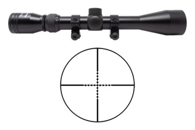 Nikko Sterling Mount Master Scope 3-9X40 MM PLEX 682146851564 Fast Free Shipping
