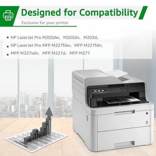 2PK Black Toner Cartridge CF230X For HP LaserJet Pro MFP M227FDN M227FDW M227SDN - Picture 3 of 6