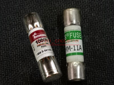 New BUSSMANN DMM-B-44/100-R+DMM-11A 44mA 1000VAC/DC BUSS FUSE FOR MULTIMETER