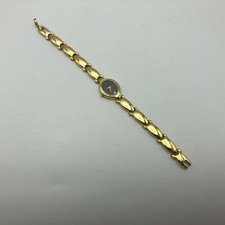 Diane Von Furstenberg Ladies Watch NOT WORKING Diamond Chip AS IS PARTS REPAIR