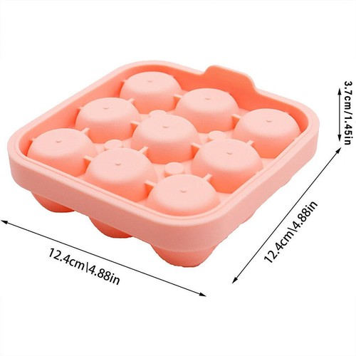 Silicone Rose Ice Ball Mould Box Ice Compartment Tray Home Bar Drink Making SELL - Picture 7 of 20