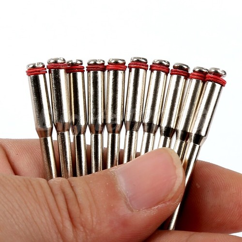 10pc 1/8" Steel Screw Mandrel Arbor Shank Cut-off Wheel Holder Power Shaft Tool - Picture 10 of 10
