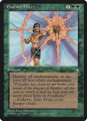 Magic MTG TCG Ice Age 1995 Essence Filter 233/383