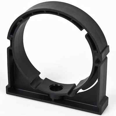 Rohrschelle Rohrklemme Klemmschelle für 110 mm PVC Rohr - PP Schelle mit Bügel