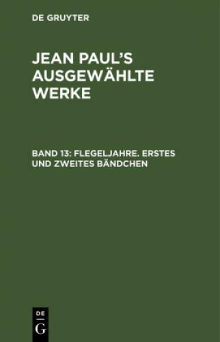 Thumbnail - Flegeljahre. Erstes Und Zweites Bändchen 6749