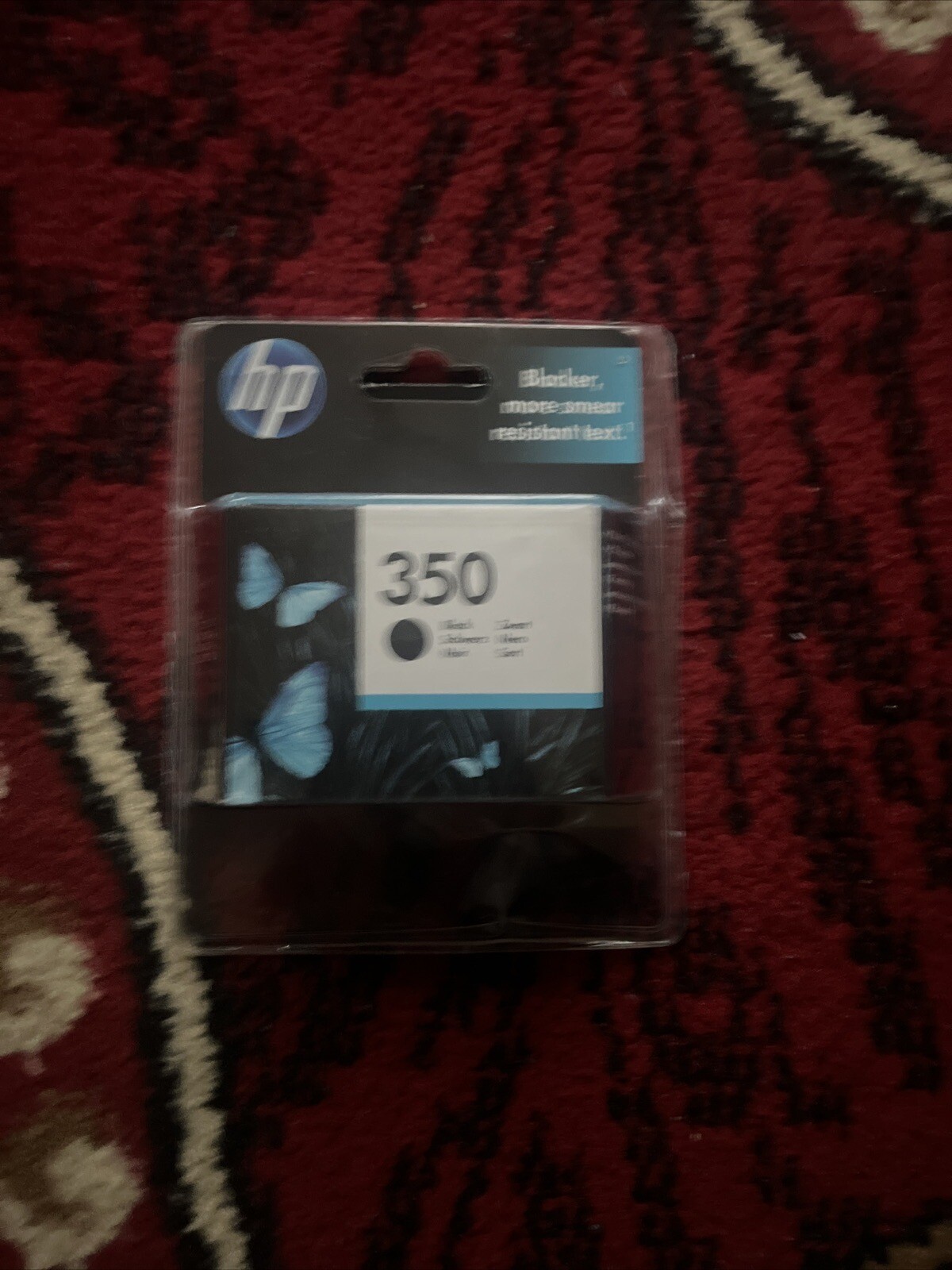 HP 350 Black Ink Cartridge (CB335EE) New 884962780589 | eBay
