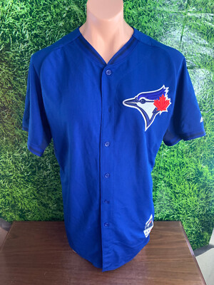 2012-2019 MLB Toronto Blue Jays Baseball Blank Batting Practice Jersey Blue  54