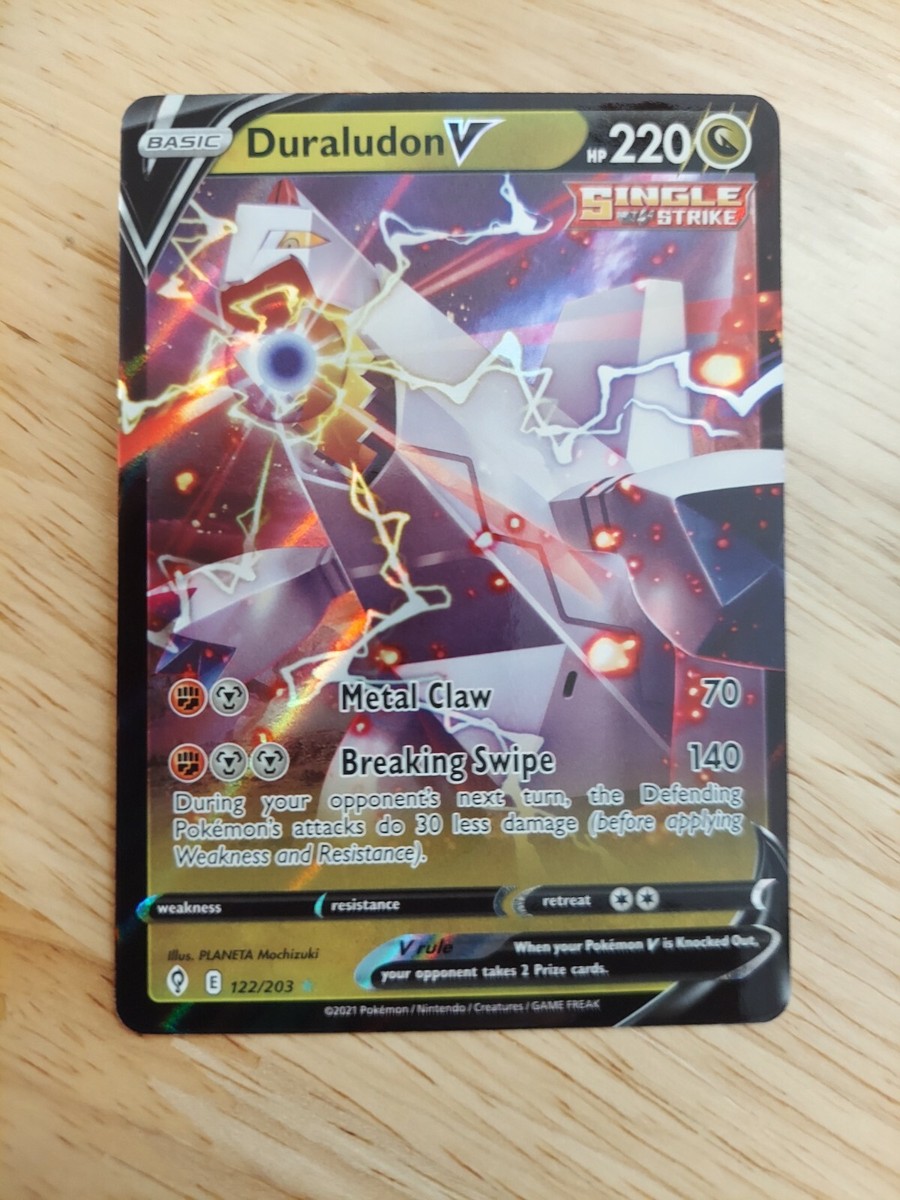 Duraludon V 122/203 Evolving Skies NM Ultra Rare Pokemon Card