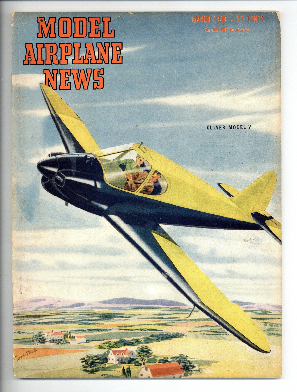 Model Airplane News Magazine Vol. 34 3 VG 3.5 1946 Low Grade eBay