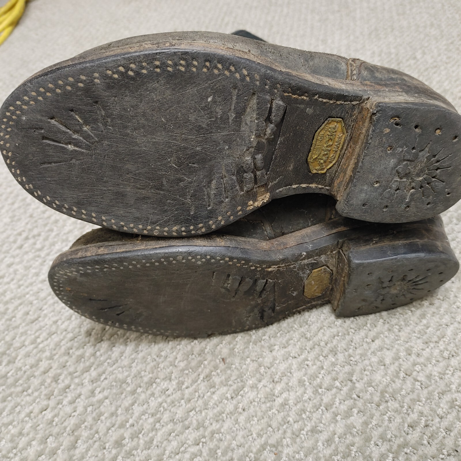 WESCO Highliner 75th Anniversary 16" Made USA Black Logger Work Boots 9