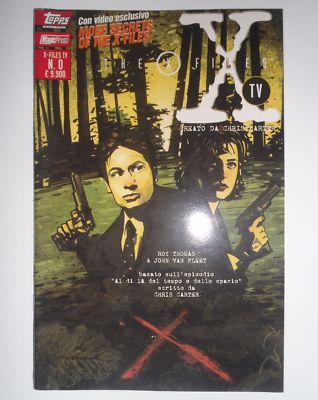 The Comics Of X-FILES TOPPS Magic Press Number Zero 0 + 2 VHS Secrets Of X-FILES