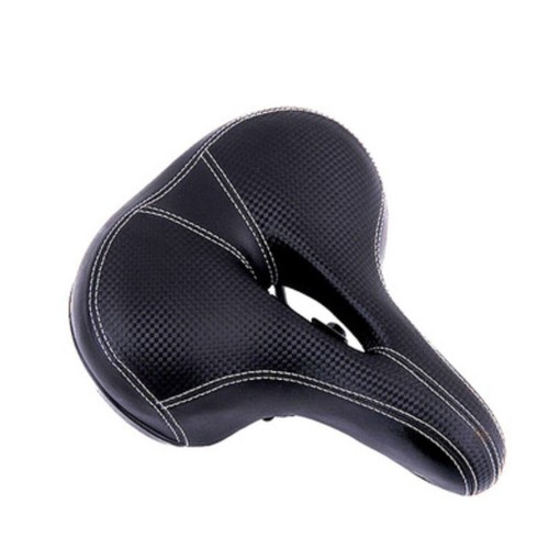 Accessoire vélo,Cuir de vache Style Vintage selle pour vélo rétro vélo de ville route vtt siège